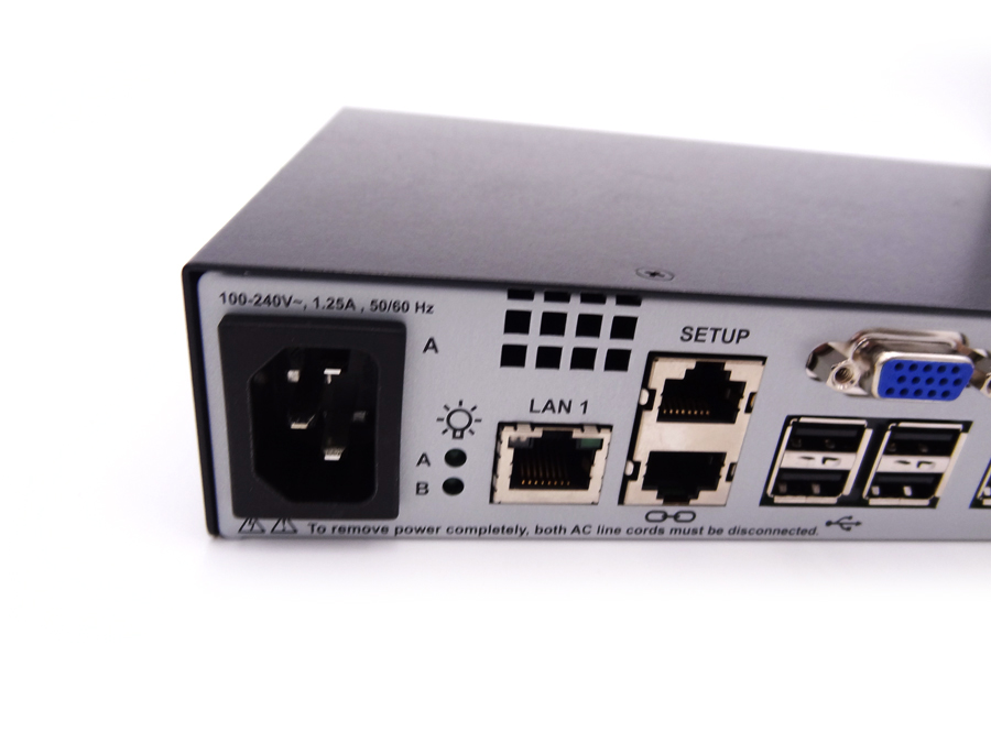 HP AF619A 0X2X32 1U KVM SERVER CONSOLE SWITCH *New Open Box* - 578713-002, 580644-001 