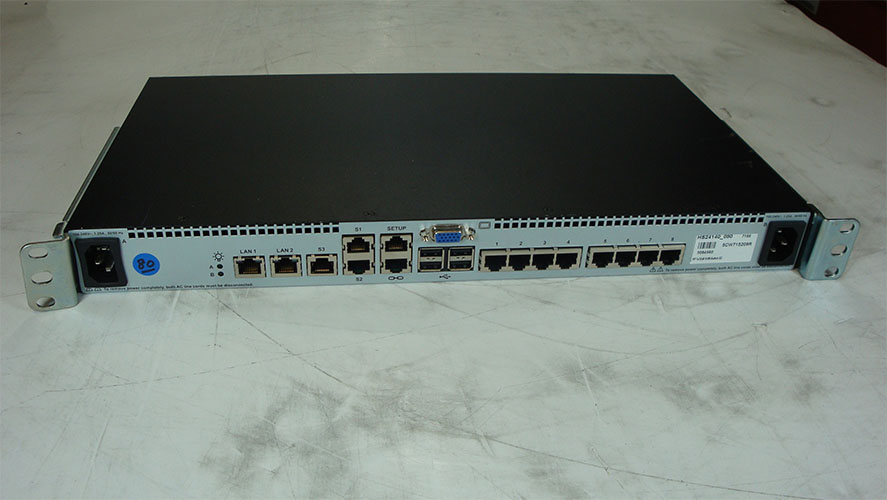 HP AF620A HP 1X1EX8 KVM SWITCH G2