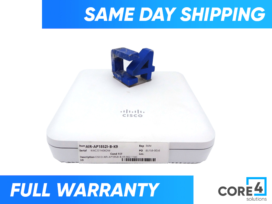 CISCO AIR-AP1852I-B-K9 ACCESS POINT