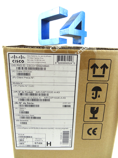 CISCO AIR-CAP1532E-A-K9 802.11N LOWPROF OUTDOOR AP EXTERNAM
