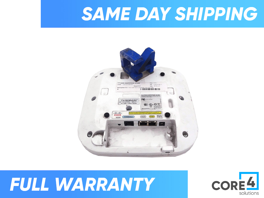CISCO AIR-CAP2702E-B-K9 80211AC CAP W/ CLEANAIR 3X4:3SS EXN