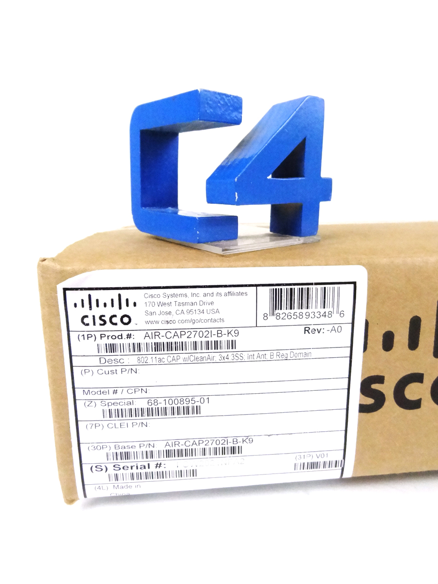CISCO AIR-CAP2702I-B-K9 Aironet 2700 Series AP Networking Device 802.11AC *NEW* 