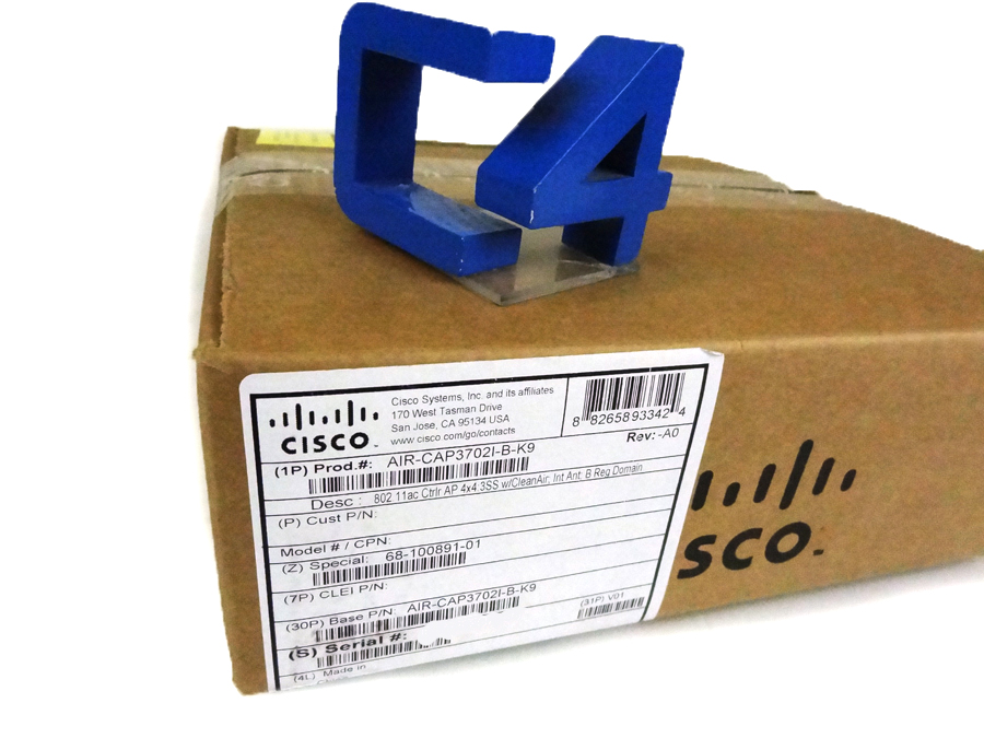 CISCO AIR-CAP3702I-B-K9 802.11A/B/G/N/AC WAVE 1 CB 3700 