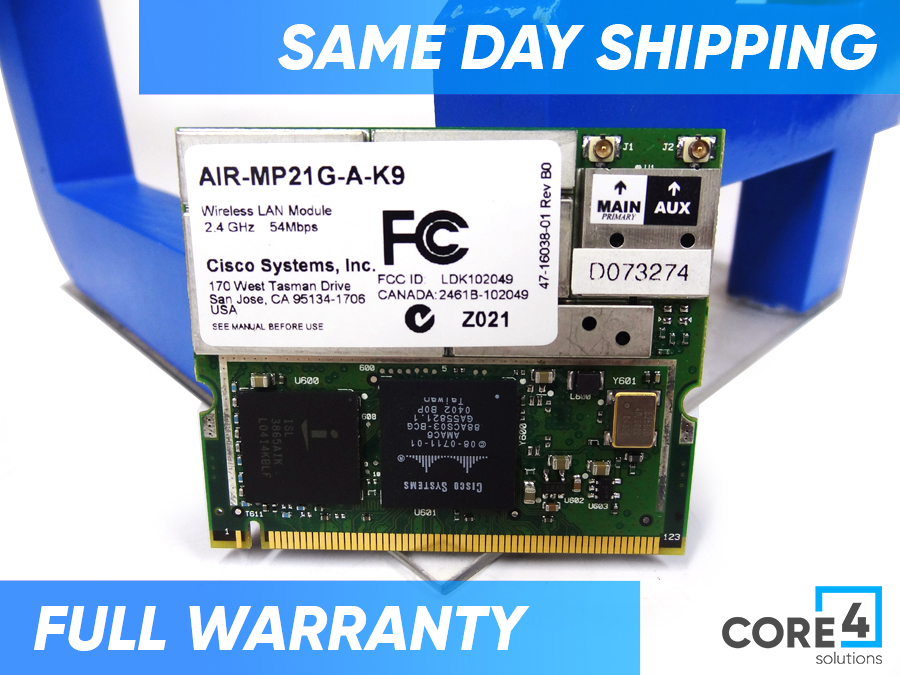 CISCO AIR-MP21G-A-K9 802.11G CONFIGURABLE RADIO MODULE 
