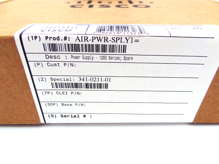 CISCO AIR-PWR-SPLY1 1250 SERIES POWER SUPPLY