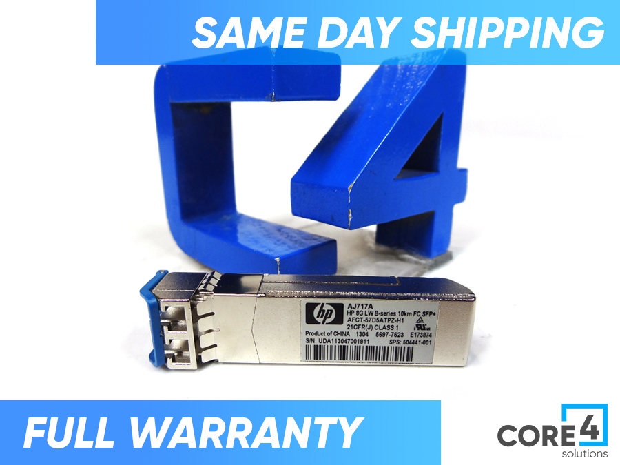 HP AJ717A 8GB LONG WAVE B-SERIES SFP MODULE - 504441-001