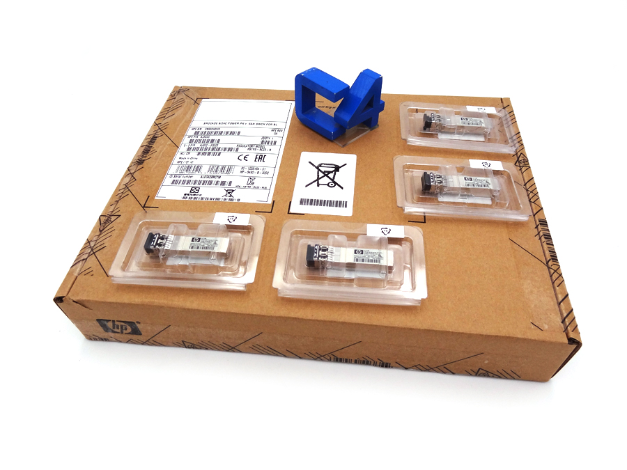 HP AJ820C BROCADE 8/12C SAN SWITCH *New Sealed* - 489864-003