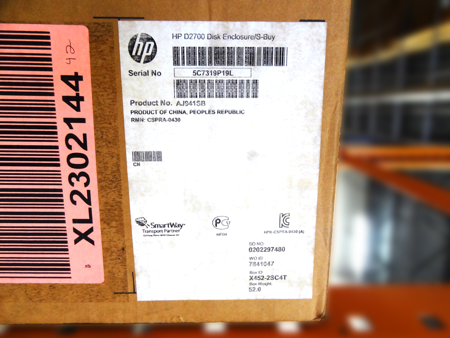 HP AJ941SB SMART BUY 25 BAY STORAGEWORKS ENCLOSURE *New Sealed* 