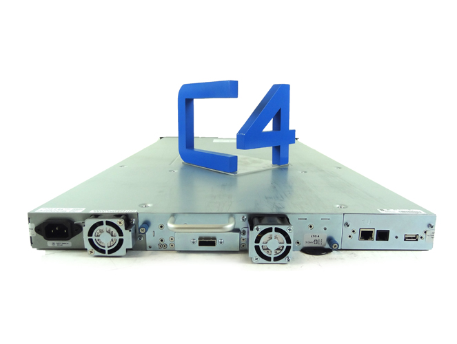 HP AK377B 6.412.8TB LTO4 ULTRIUM 1760 1DRV8SLOTS G2 SAS RM TAPE AUTOLOADER