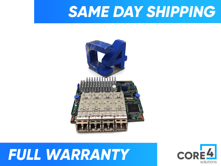 SUPERMICRO AOC-MTG-I4S 4-PORT 10GBE SFP+ SIOM ADAPTER
