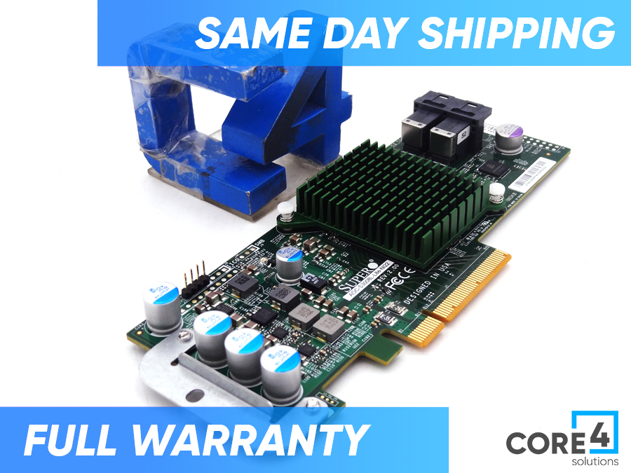 SUPERMICRO AOC-S3008L-L8E-NI22 NUTANIX AOC-S3008L-L8e LSI 8-PORT SAS 12GBPS HBA RAID CARD