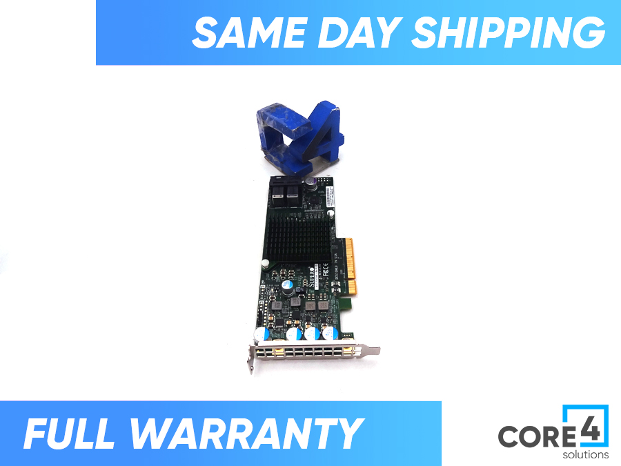 SUPERMICRO AOC-S3008L-L8E-RI13 8-PORT 12GB SAS HBA LP ADAPTER