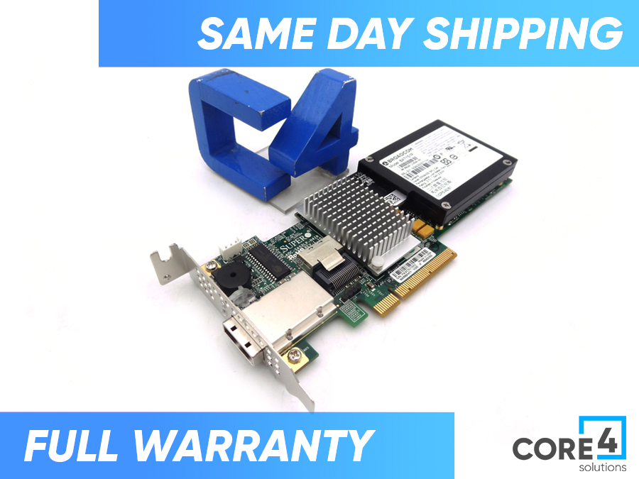SUPERMICRO AOC-SAS2LP-H4IR LSI 2108 4X INT/4X EXT STORAGE CONT