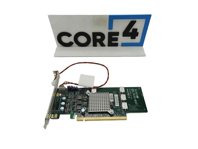 SUPERMICRO AOC-SLG3-4E4T quad-Port Gen-3 Internal NVMe Host Bus Adapter