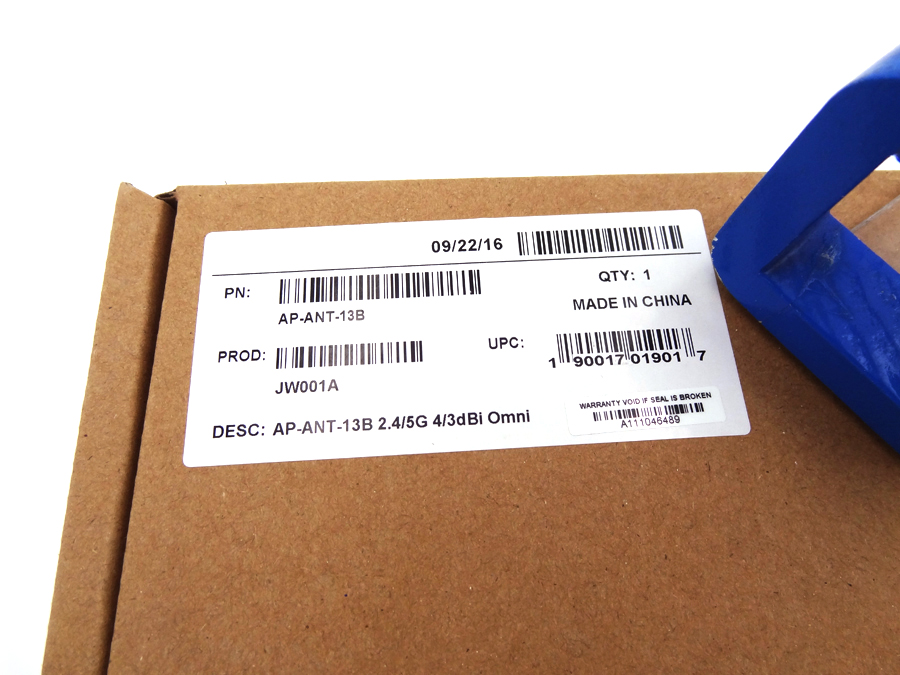 ARUBA AP-ANT-13B INDOOR MIMO 2.4-2.5 GHZ *New Sealed* - JW001A