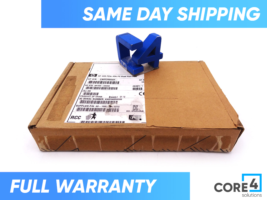 HP AP768A 42b Pcie 4gb Fc 2pt Hba - 571519-001, AP768-63001