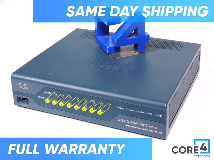 CISCO ASA5505-50-BUN-K9 ASA 5505 APPLIANCE WITH SW,