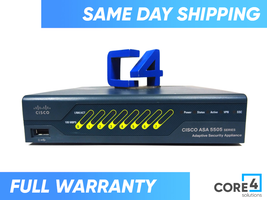 CISCO ASA5505-50-BUN-K9 ASA 5505 APPLIANCE WITH SW,