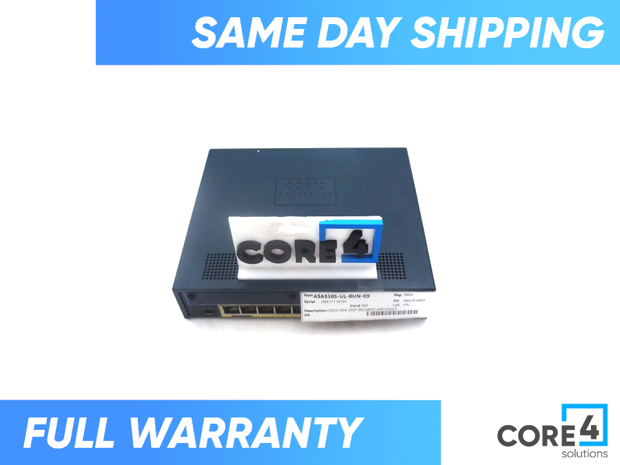 CISCO ASA5505-UL-BUN-K9 CISCO ASA 5505 SECURITY APPLIANCE