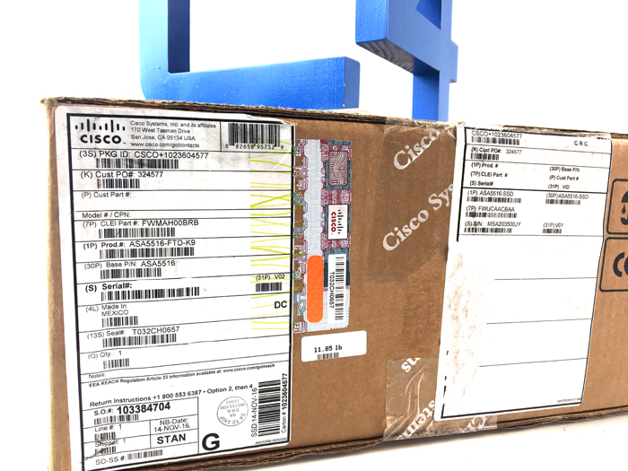 CISCO ASA5516-FTD-K9 CISCO ASA 5516-X WITH FIREPOWER THC