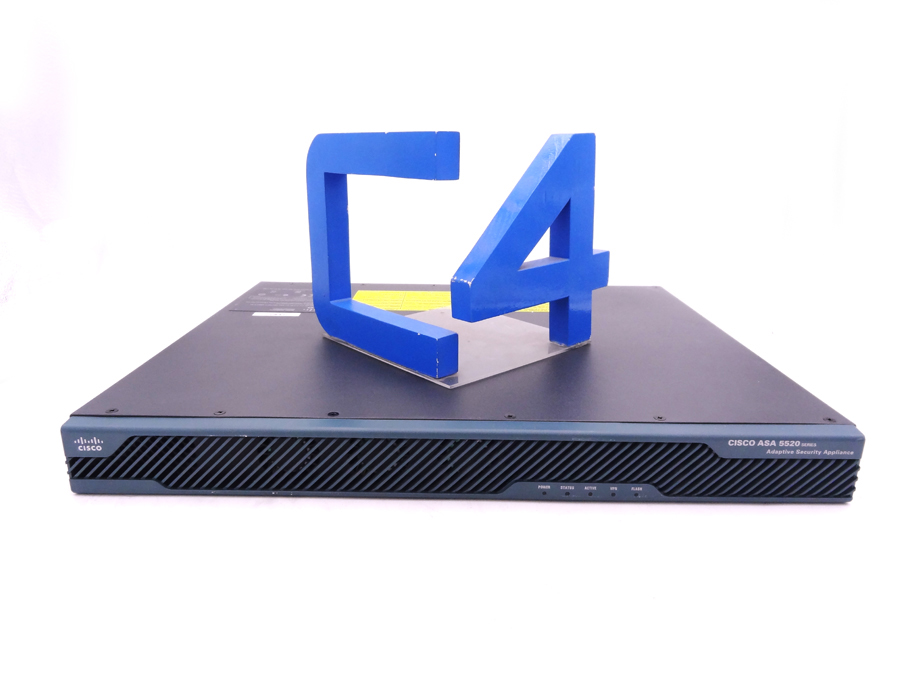 CISCO ASA5520-BUN-K9 ASA 5520 Appliance with SW, HA, 4GE