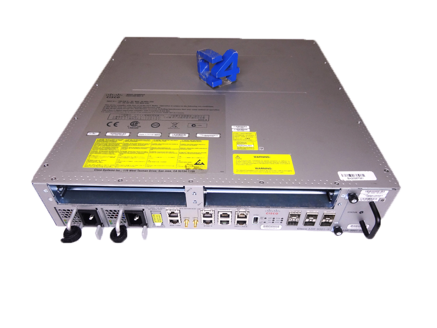 CISCO ASR-9001-S ASR 9001-S Router with 2 x 10 GE - Refurbished - Manag
