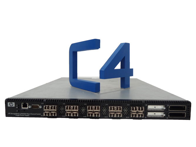 HP AW575A STORAGEWORKS SN6000 FIBRE CHANNEL SWITCH 24 PORTS - 8 GBPS (AW575A#ABA). NEW FACTORY SEALED