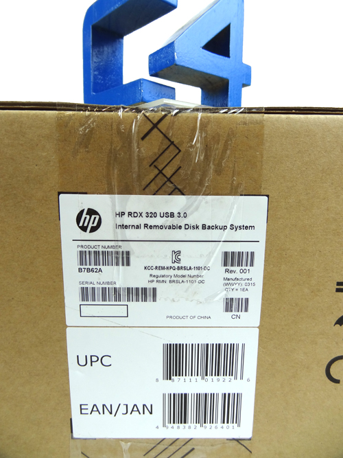 HP B7B62A HP RDX320 USB3.0 INT DISK BACK