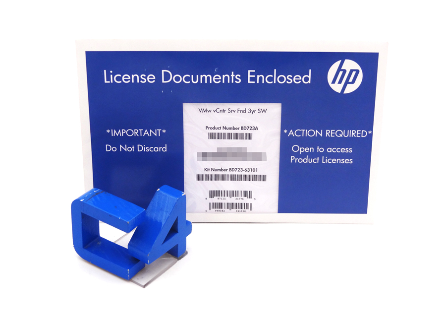 HP BD723A VMW VCENTER SRV FND 3YR *New Sealed*