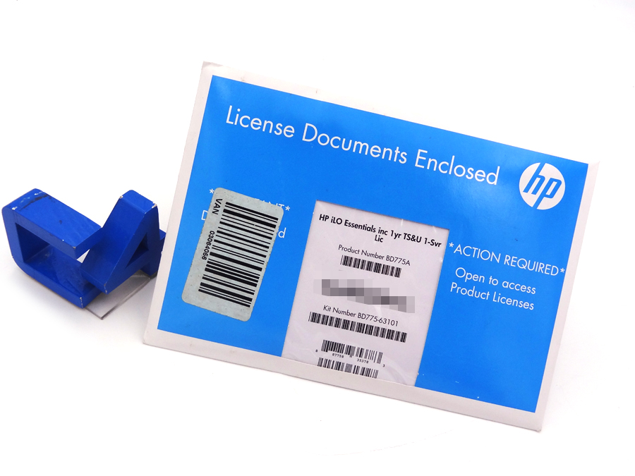 HP BD775A ILO ESSENTIALS INCL 1YR TSU 1SC