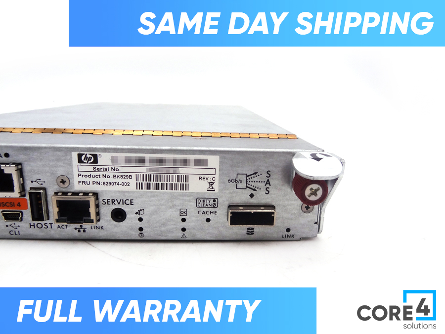 HP BK829B P2000 G3 ISCSI MSA CONTROLLER - 629074-002, 629074-001, BK829A
