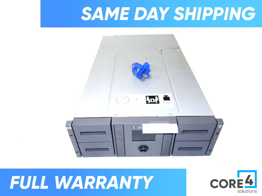 HP BL543A MSL4048 2 LTO-5 ULTRIUM 3000 FC TAPE LIBRARY
