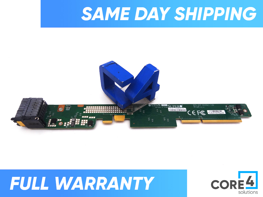 SUPERMICRO BPN-ADP-6NVME3-1UB 6x NVME RISER CARD 4-NODE CHASSIS