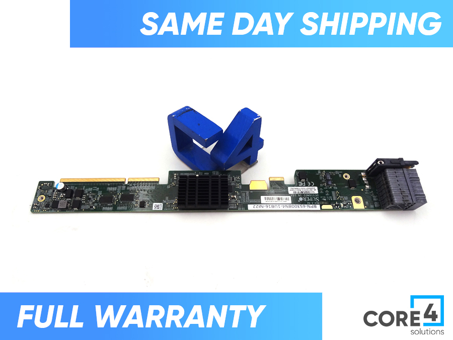 SUPERMICRO BPN-ADP-6S3008N4-1UB Supermicro Hybrid 6 x SAS3 and 4 x NVMe