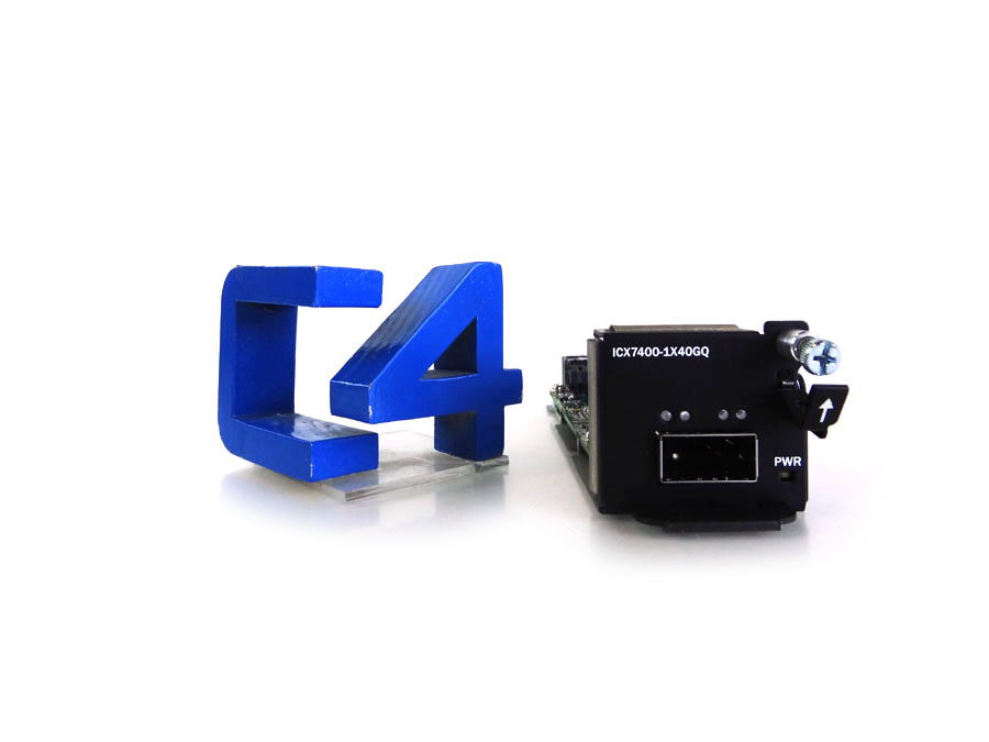 BROCADE ICX7400-1X40GQ BROCADE 1-PORT 40 GBE QSFP+ MODULE