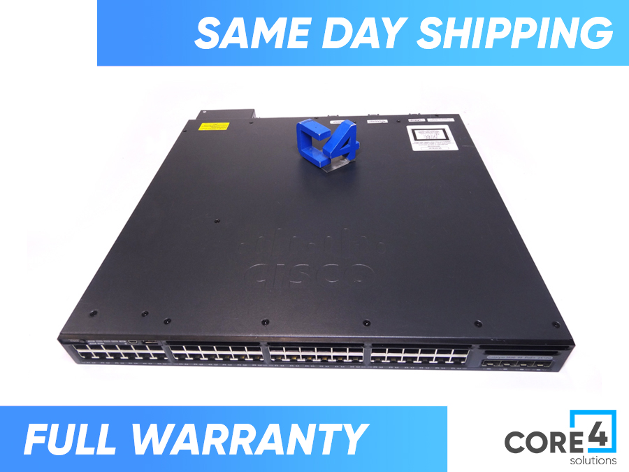 CISCO C1-WS3650-48FD/K9 ONE CATALYST 3650 48 PORT SWITCH