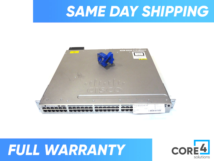 CISCO C1-WS3850-48U/K9 Catalyst 3850 Stackable 48-Ports