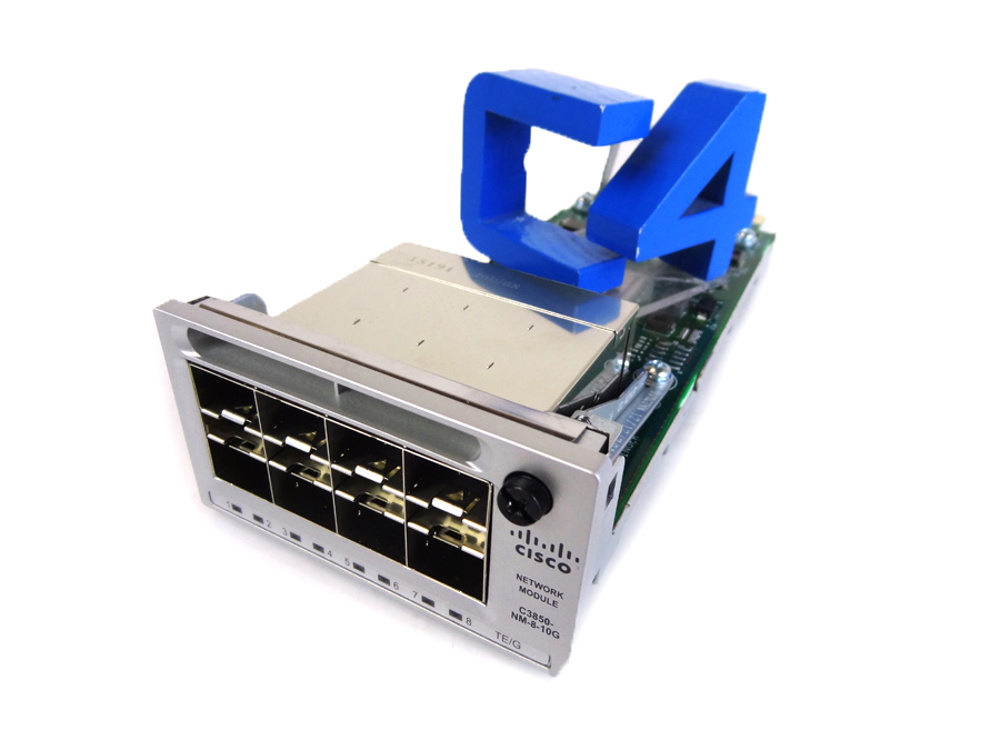 CISCO C3850-NM-8-10G 8 X GIGABIT ETHERNET MODULE -3850