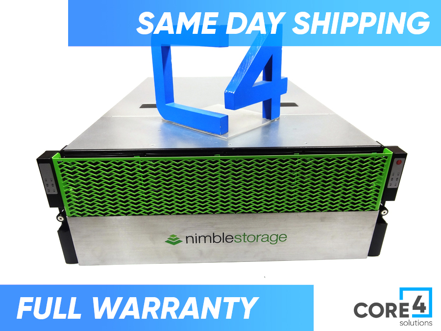 NIMBLE C3K-2G-21T-D CS3000 2x Controller SAN w 21x 1TB HDD and 3x 480GB SSD