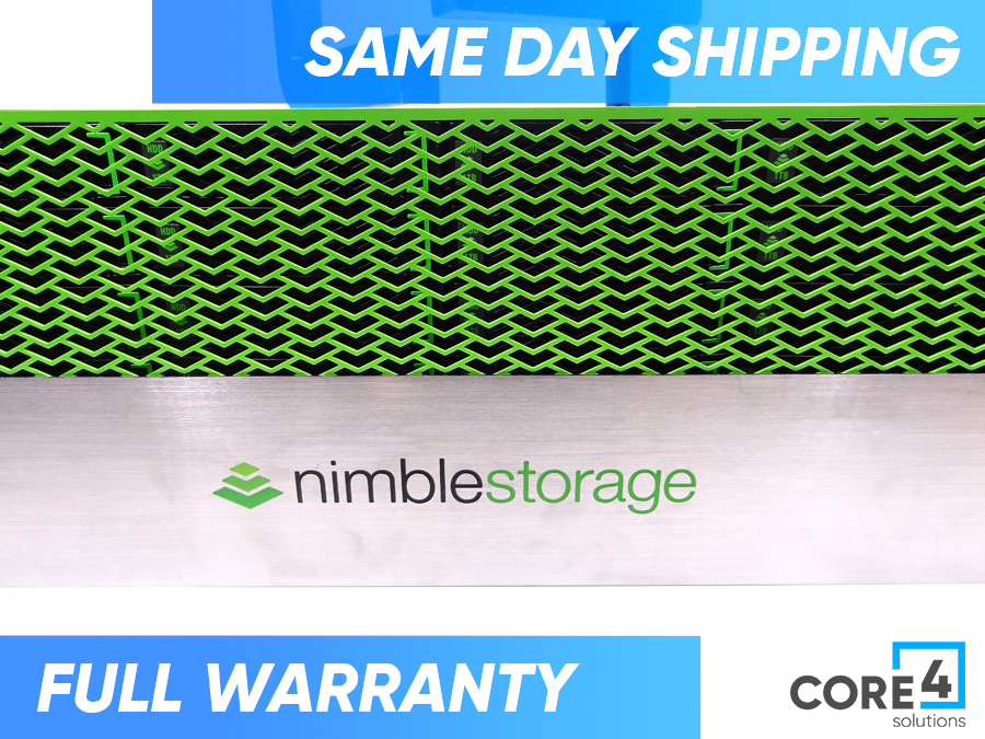 NIMBLE C3K-2G-21T-D CS3000 2x Controller SAN w 21x 1TB HDD and 3x 480GB SSD