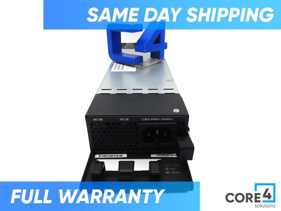 Cisco C3KX-PWR-1100WAC Catalyst 3k-x 1100w Ac Ps