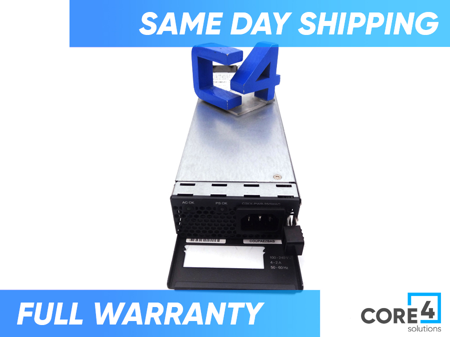 Cisco C3KX-PWR-350WAC 350 Watt Power Supply for 3560x/3750x - PA-1351-1-LF