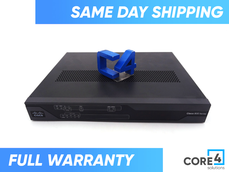 CISCO C881W-A-K9 C881 INTERNET SECURITY ROUTER