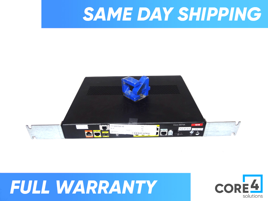 CISCO C897VA-K9 8 Port Gigabit Ethernet Security Router 