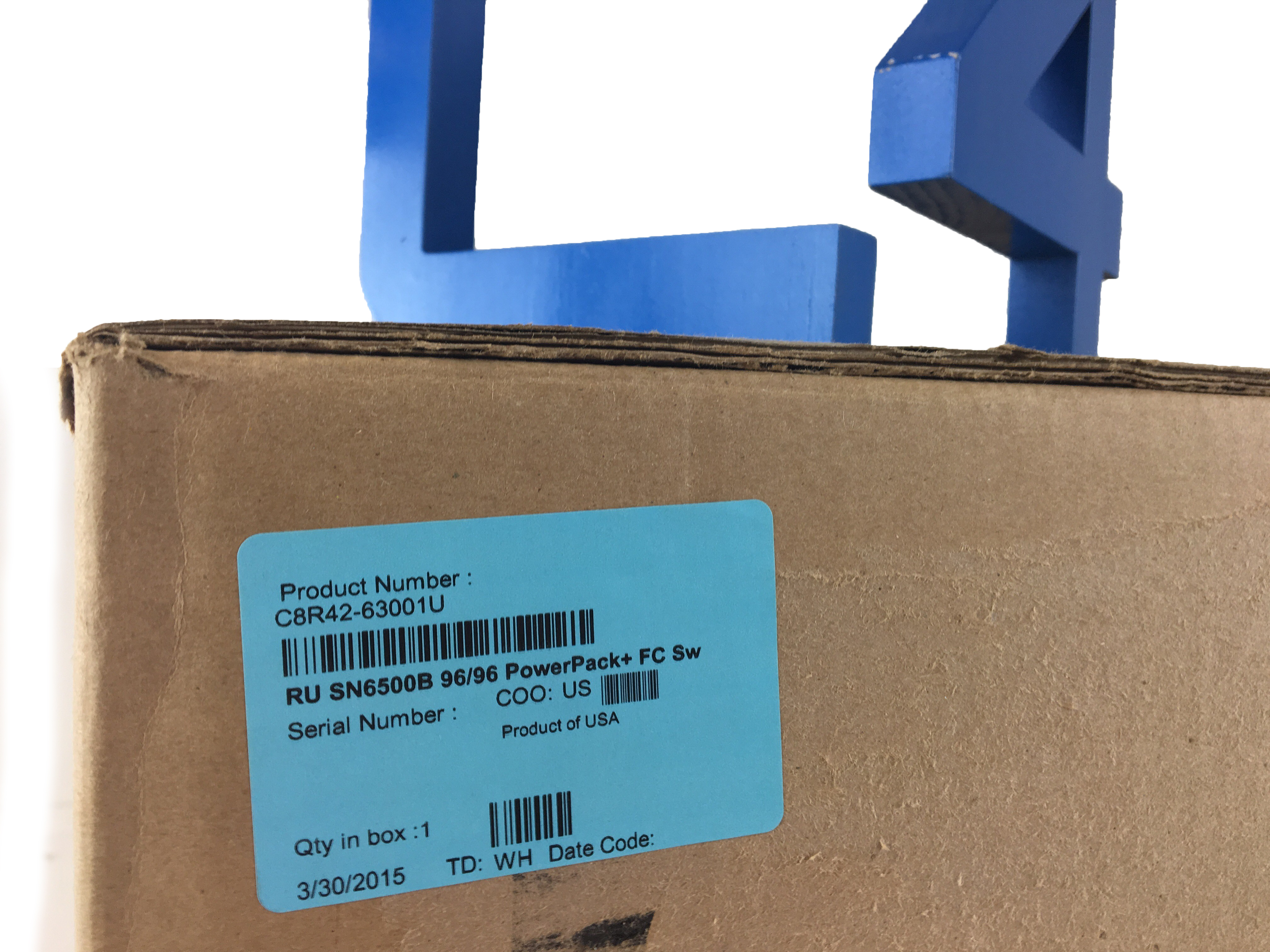 HP C8R42A HPE SN6500B 16GB 9696 POWER PACK