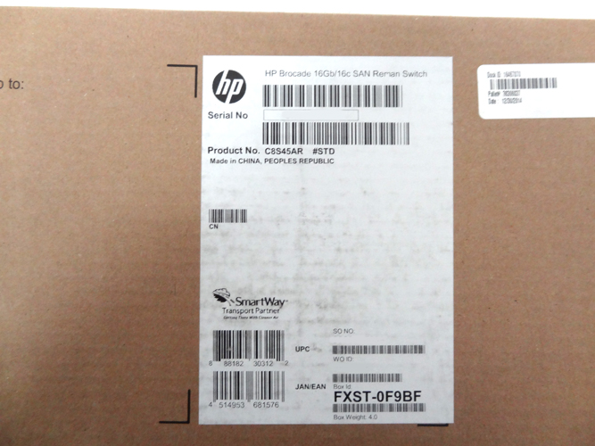 HP C8S45A HP 16GB 16-PORT C-CLASS BASE SAN SW