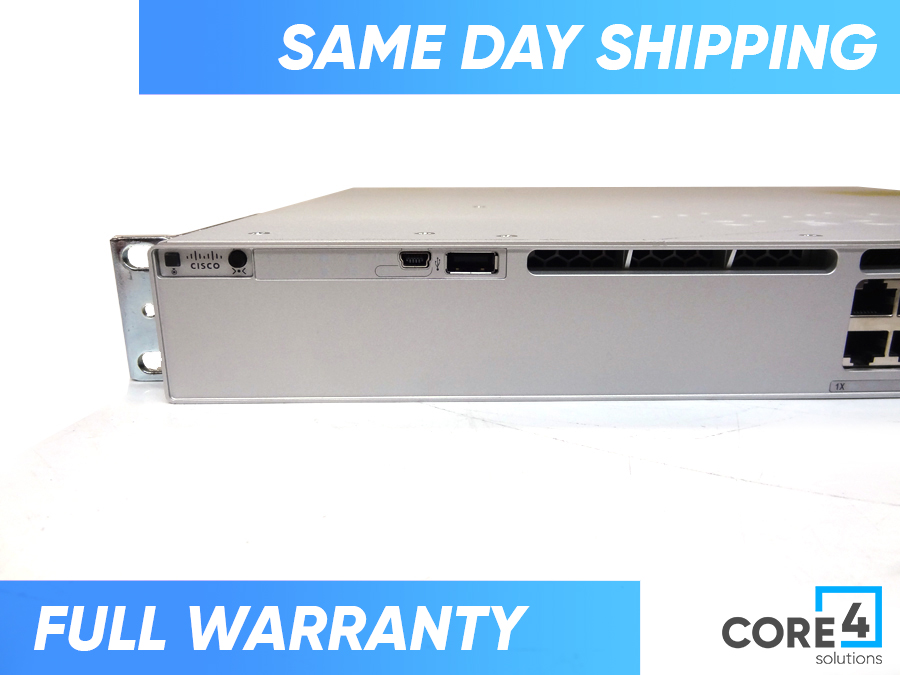 CISCO C9300-24P-A CATALYST 9300 24-PT POE+ NETWORK ETHERNET SWITCH