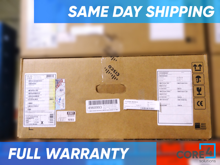 CISCO C9300-48UXM-E Catalyst 9300 48-port(12 mGig,36 2.5Gbps) Switch