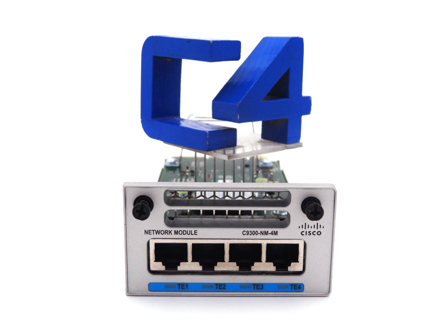 CISCO C9300-NM-4M CAT 9300 4 X MGIG MODULE 