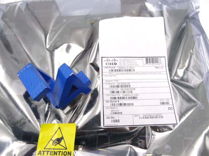 CISCO C9400-LC-48U CISCO CATALYST 9400 SERIES 48-PORT)